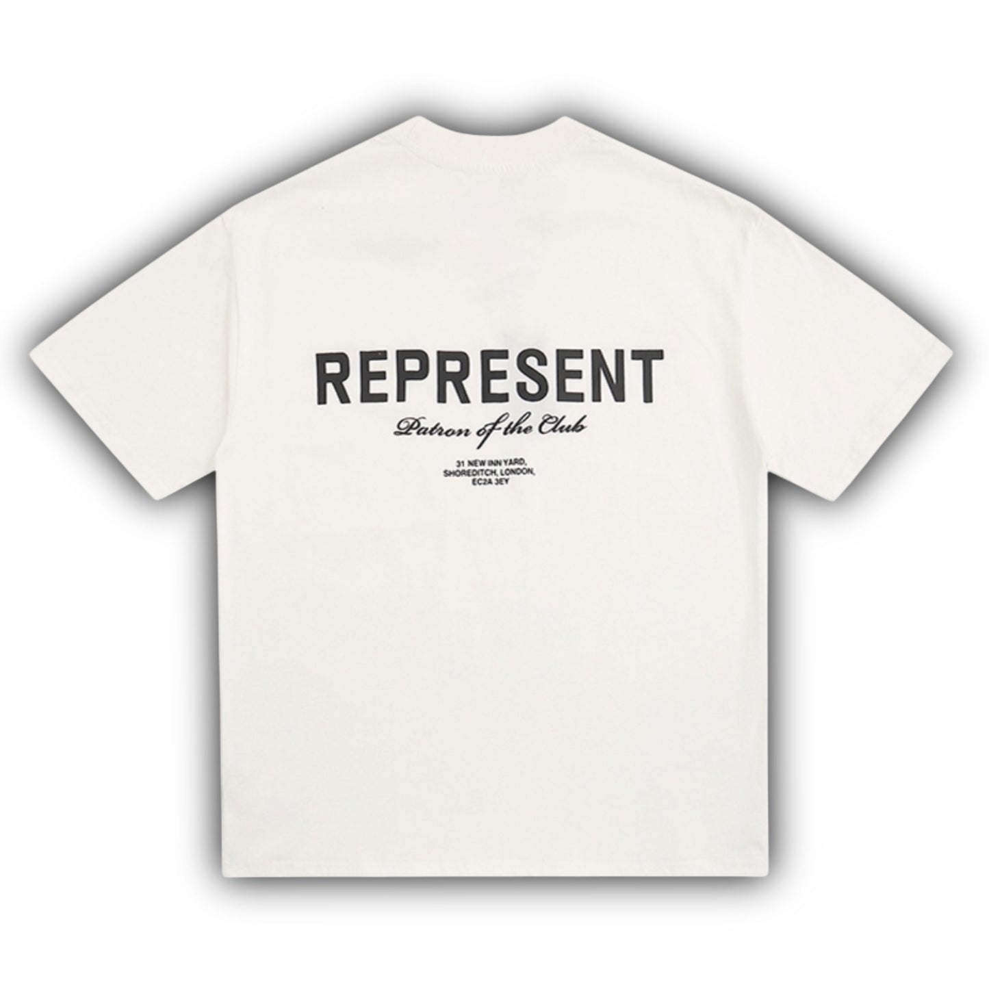 REPRESENT - חולצה לבנה אוף-ווייט