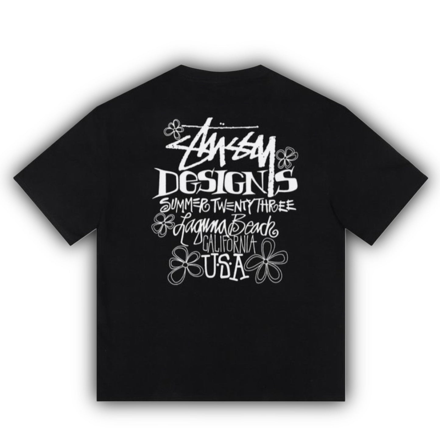 Stussy - DESIGN - חולצה שחורה
