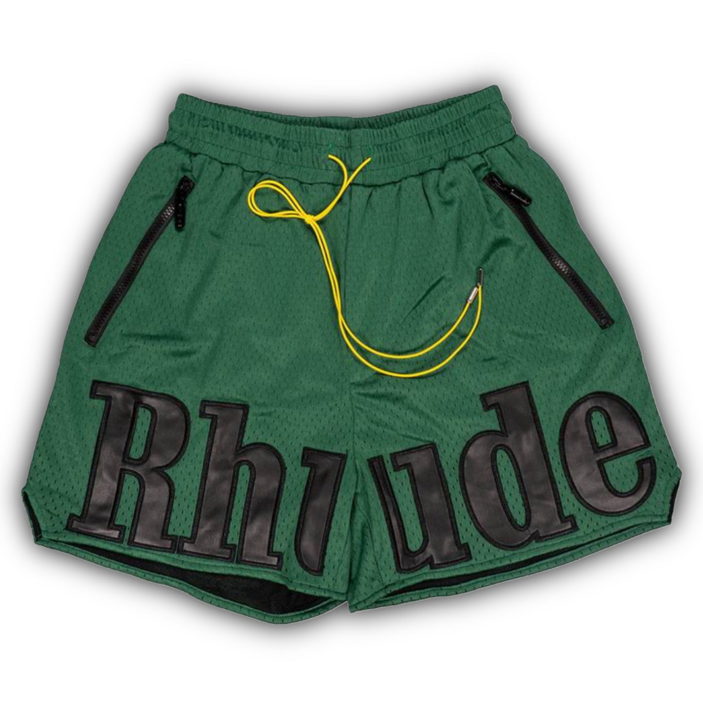 Rhude - שורט ירוק
