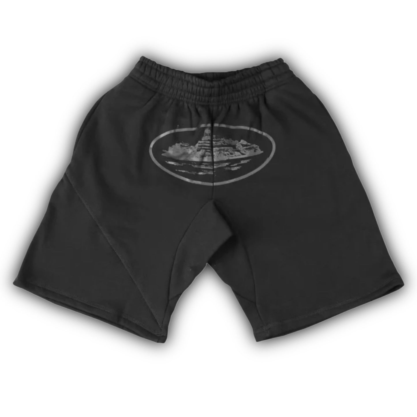 Corteiz - שורט שחור אפור