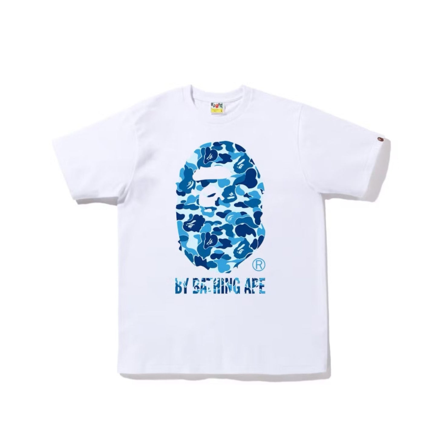 BAPE - חולצה לבנה/כחולה