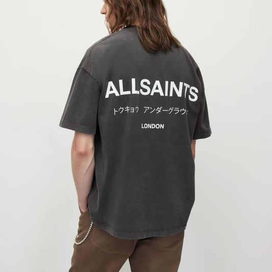 ALLSAINTS  - חולצה - אפור כהה