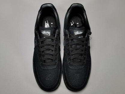 Nike Air Force 1 x Stussy - Black