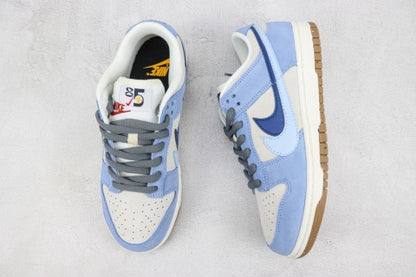 Nike Dunk Low - Double Hook White/Blue