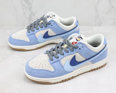 Nike Dunk Low - Double Hook White/Blue